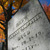 Leaning gravestone