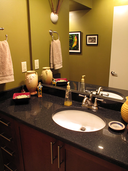 New Silestone vanity top